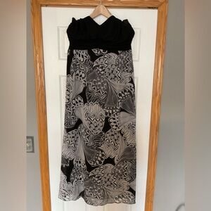 Maurices Black & Gray Dress Plus Size 1